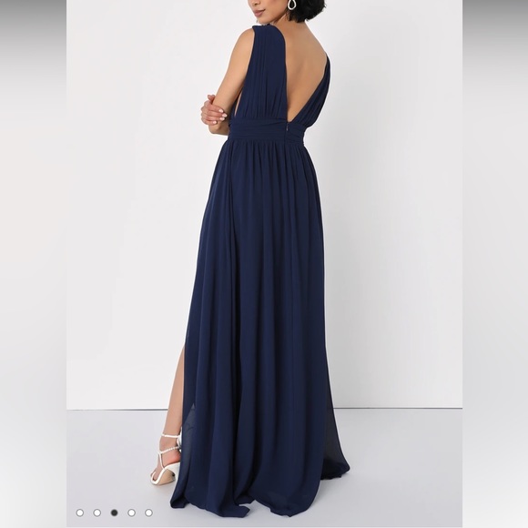 Lulus heavenly hues blue dress - Picture 3 of 4